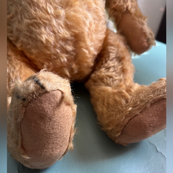 Antique Steiff Teddy Bear Blonde Mohair - Rare Excellent Condition - Picture 14 of 15